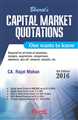 Capital Market Quotations one wants to know